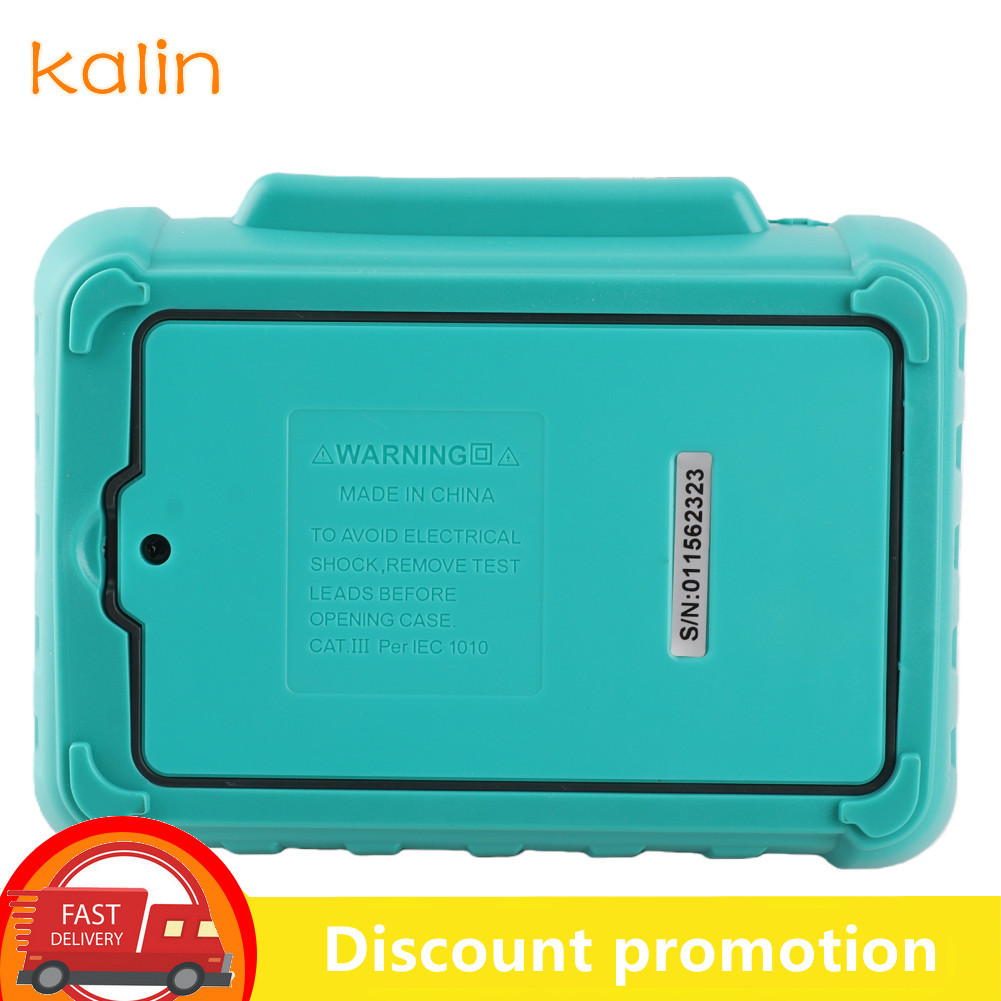 Kalin-th VC60B + LCD เครื่องทดสอบความต้านทานฉนวนดิจิตอล Megohm Meter Megohmmeter DC250V/500 V/1000 V