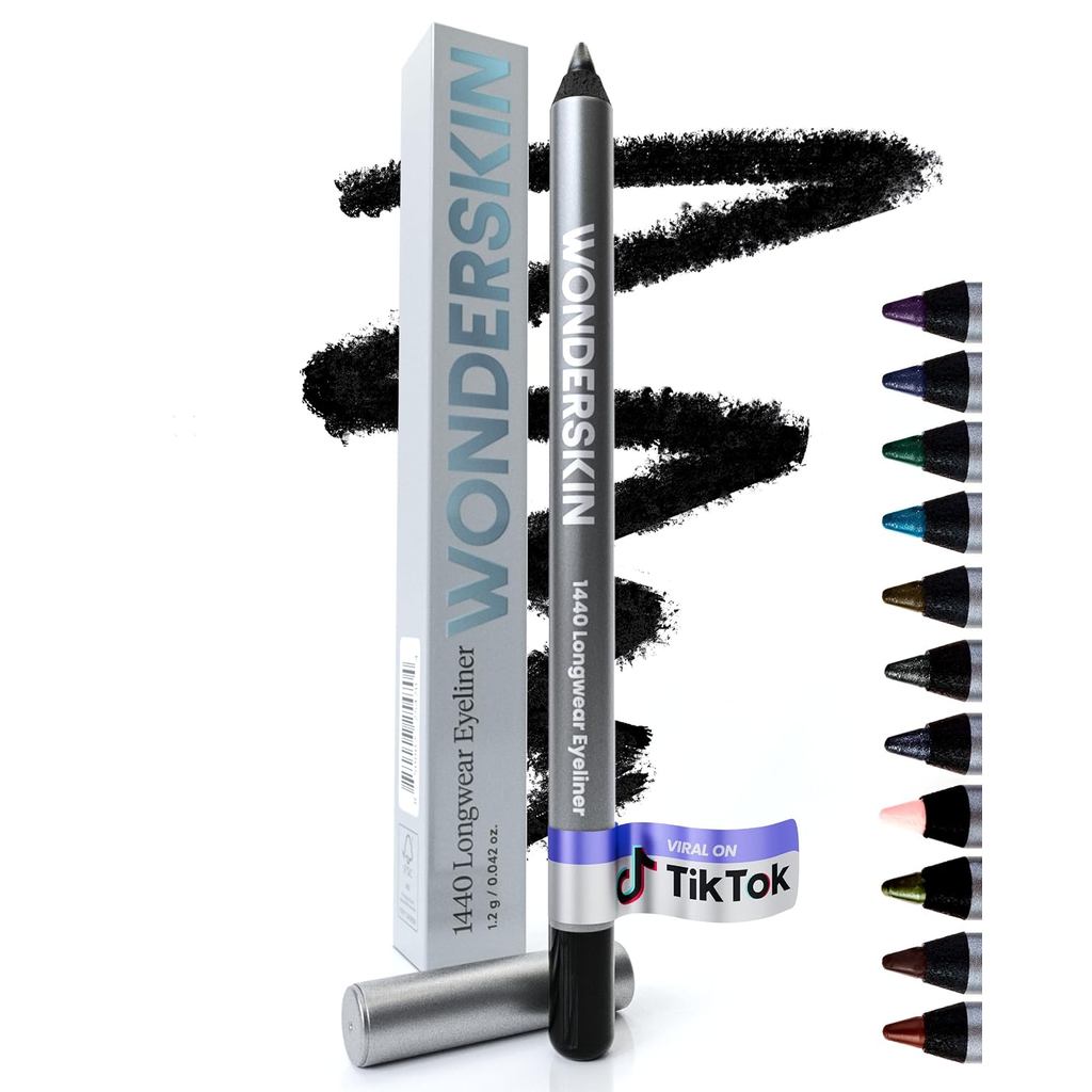Wonderskin Eyeliner Pencil 1440 Longwear Eyeliner Waterproof & udge Proof
