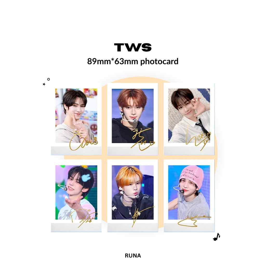 [Unofficial] TWS Photocard Kpop Idol HanZhen Yubin英金道