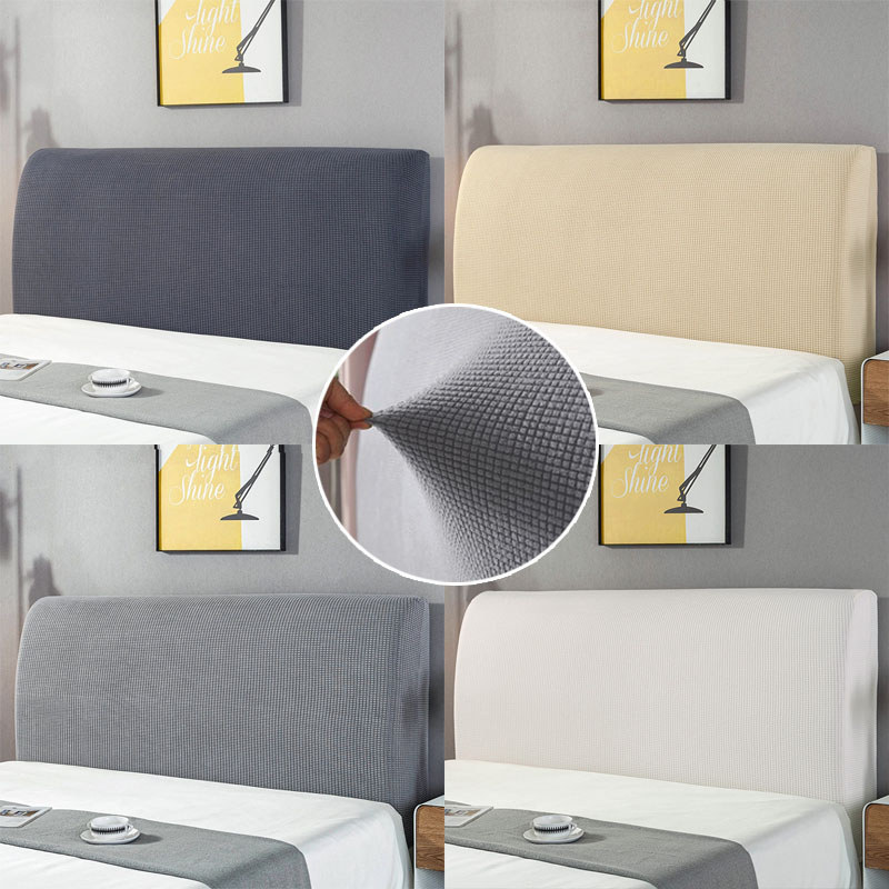 COD ผ้าคลุมหัวเตียง 5 ฟุต 6 ฟุต ผ้าโพลีเอสเตอร์ Bed Headboares Bedside Cover