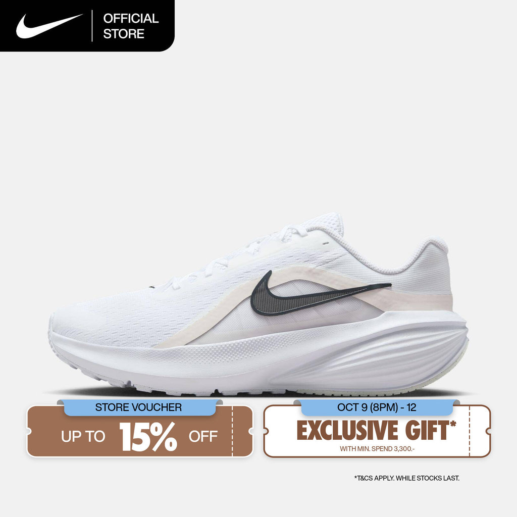 NIKE حذاء جري رجالي Downshifter 14 — أبيض — صورة 2