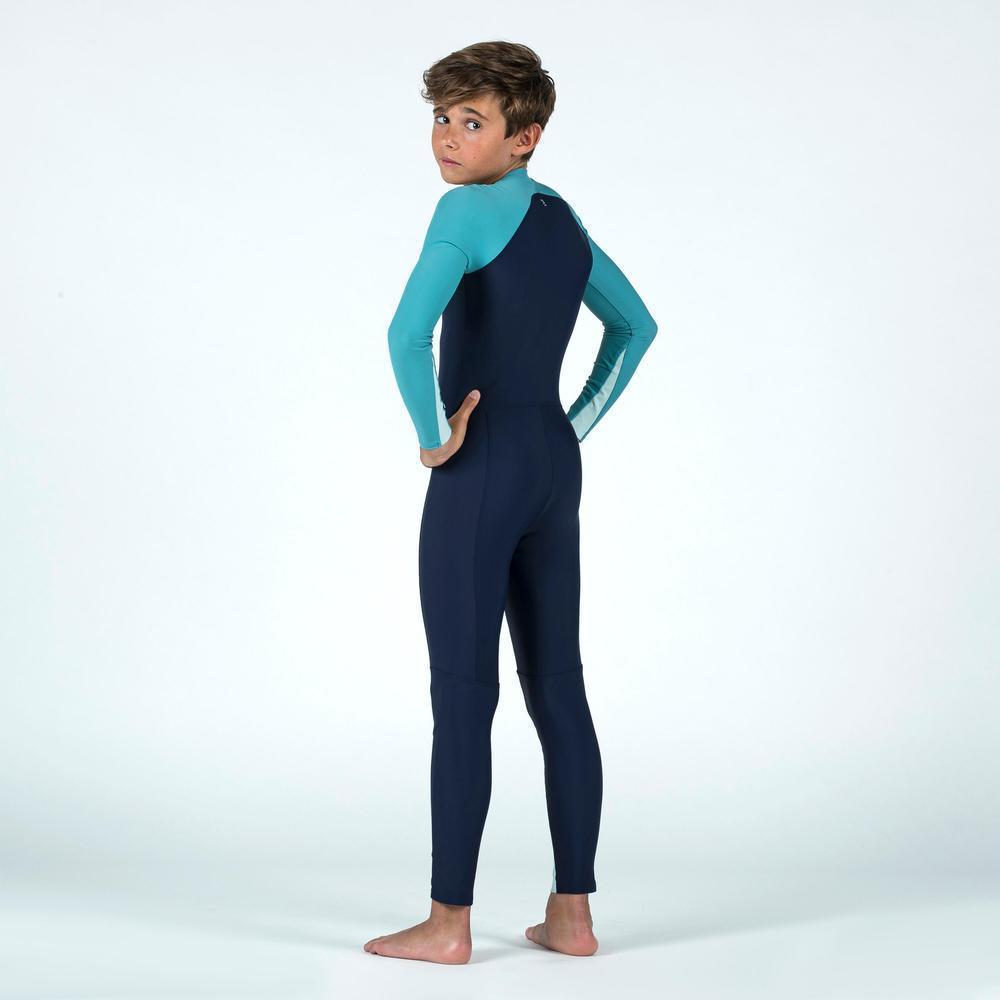 Decathlon بدلة سباحة أولاد بأكمام وأرجل طويلة بحماية UV — صورة 5