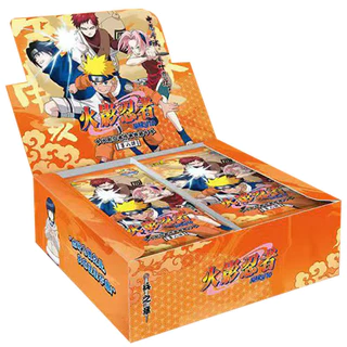 Naruto Anime Card Sixt Bullet Chapter of Fighting 10 Yuan Pack ทั้งกล่อง Anime Card Merchanted Mystery Box