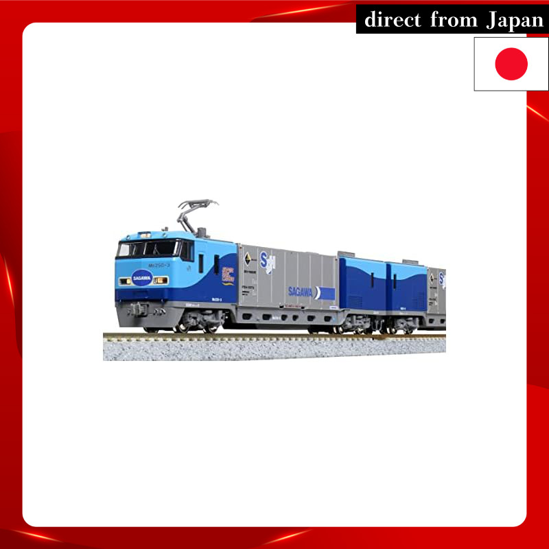 KATO N Gauge M250 Series Super Rail Cargo U50A Container Loaded Basic Set 4 Cars Model Train Electri