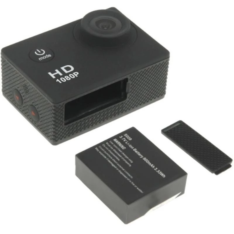 กล้องกันน้ำ Gopro กล้องติดหมวกกันน็อค กล้องติดหมวก Sport Camera Full HD 1080p จอ2.0นิ้ว W7 No Wifi thumbnail 8