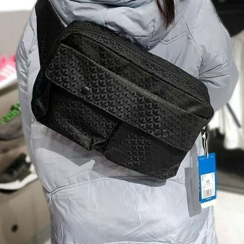 ขายแนวโน้มกลางแจ้ง Universal ผู้ชายผู้หญิงกีฬาแฟชั่น All-Match Casual ไหล่ Messenger กระเป๋า 8888 Z6