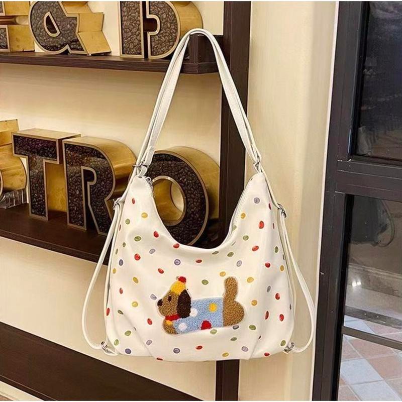 【พร้อมส่ง】wonderful story กระเป๋าสะพายข้าง สะพายหลังได้ ดีไซน์ไม่ซ้ำใคร ทันสมัย