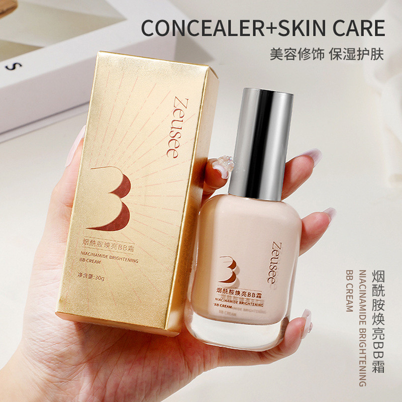 Zeuse Zeuse Camide Brightening BB Cream คอนซีลเลอร์ Moisturizing Beauty Beauty Retouching Cream CC25