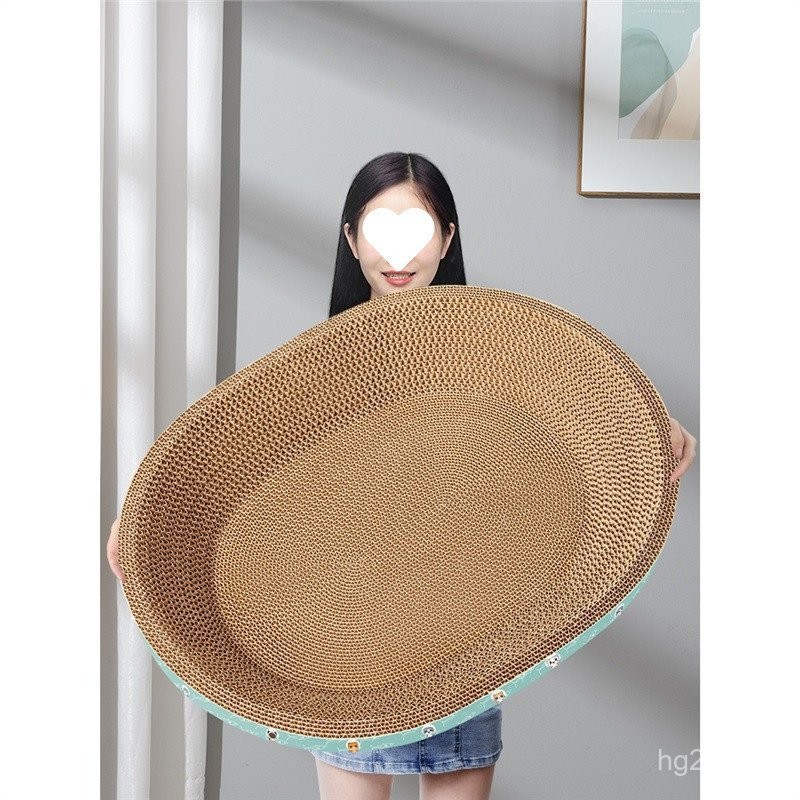 Cat Claw Board Toy Scratch-Resistant Non-Scratch Climbing Frame ขนาดใหญ่หม้อ Nest Catch ZJ3L