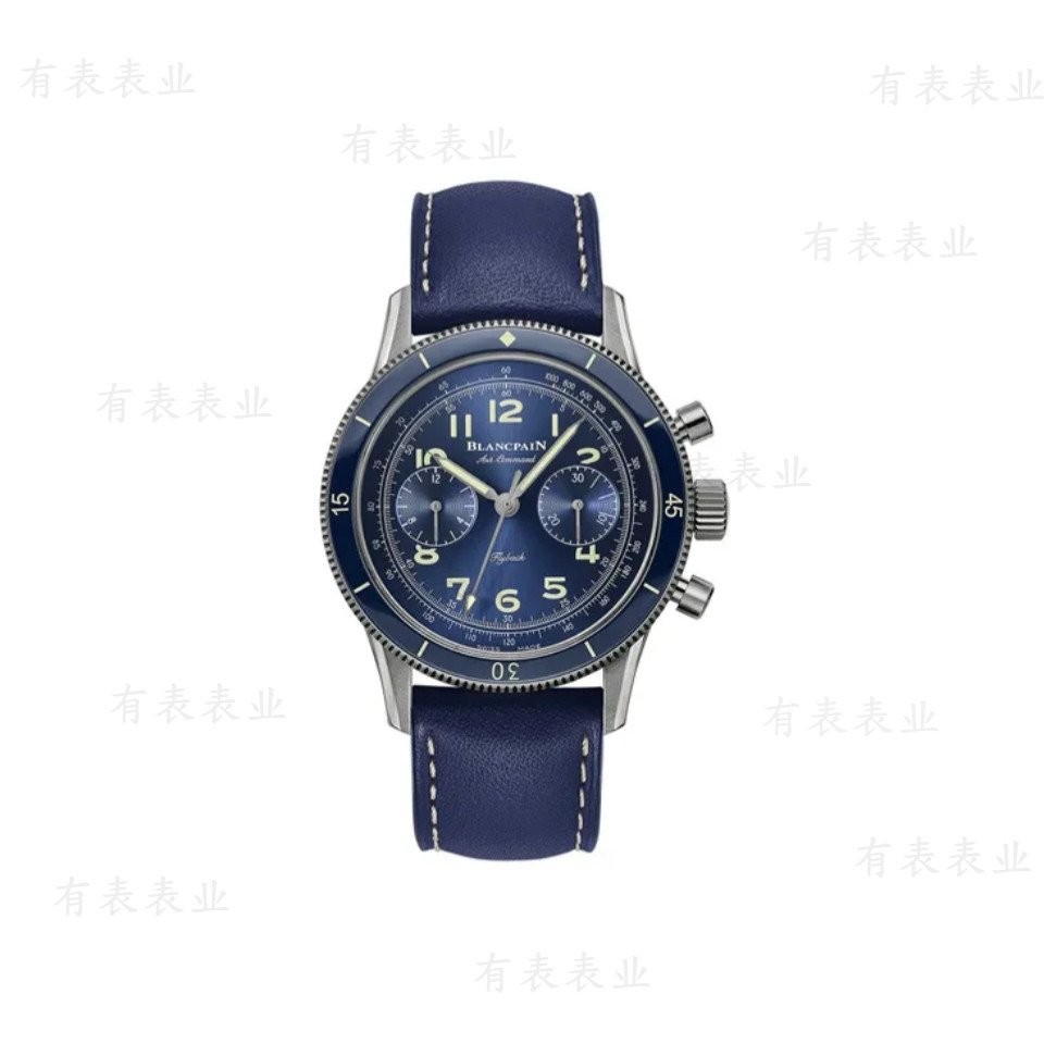 BLANCPAIN BLANCPAIN Air Force Commander Series AIRCOMMAND อัตโนมัติกันน้ํานาฬิกาผู้ชาย Swiss นาฬิกา 