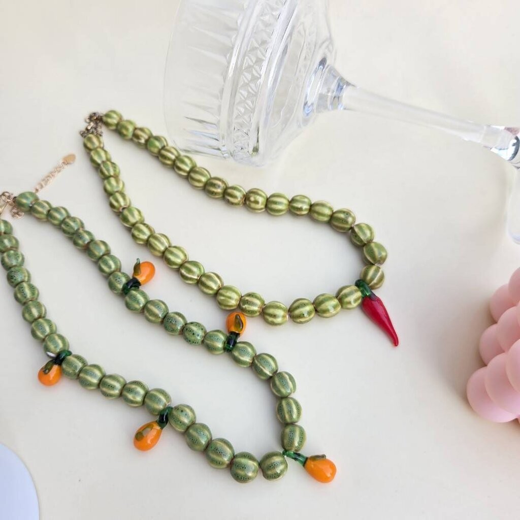 (WELRY.acc) พร้อมส่ง สร้อยคองานเซรามิก รุ่น Ceramic