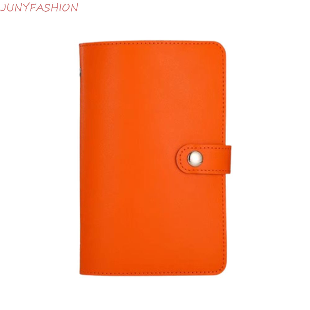 JUNYFASHION 100 ซอง Challenge Binder, หนัง PU กันน้ําเงินประหยัดหนังสือ Challenge, Creative Fun Clea