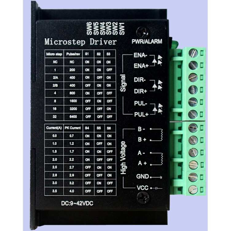 28/35/39/42/57 Stepper Motor Driver TB6600 รุ่นอัพเกรด 32 ดีเทล DC 40V 4.0A
