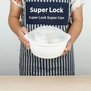 SUPER LOCK กล่องนึ่งไมโครเวฟ ชามอุ่นอาหาร ที่นึ่งสำหรับเข้าไมโครเวฟ ทนอุณหภูมิ 5086 / 731/ 5092 / 5098 / 5066 / 5096 /
