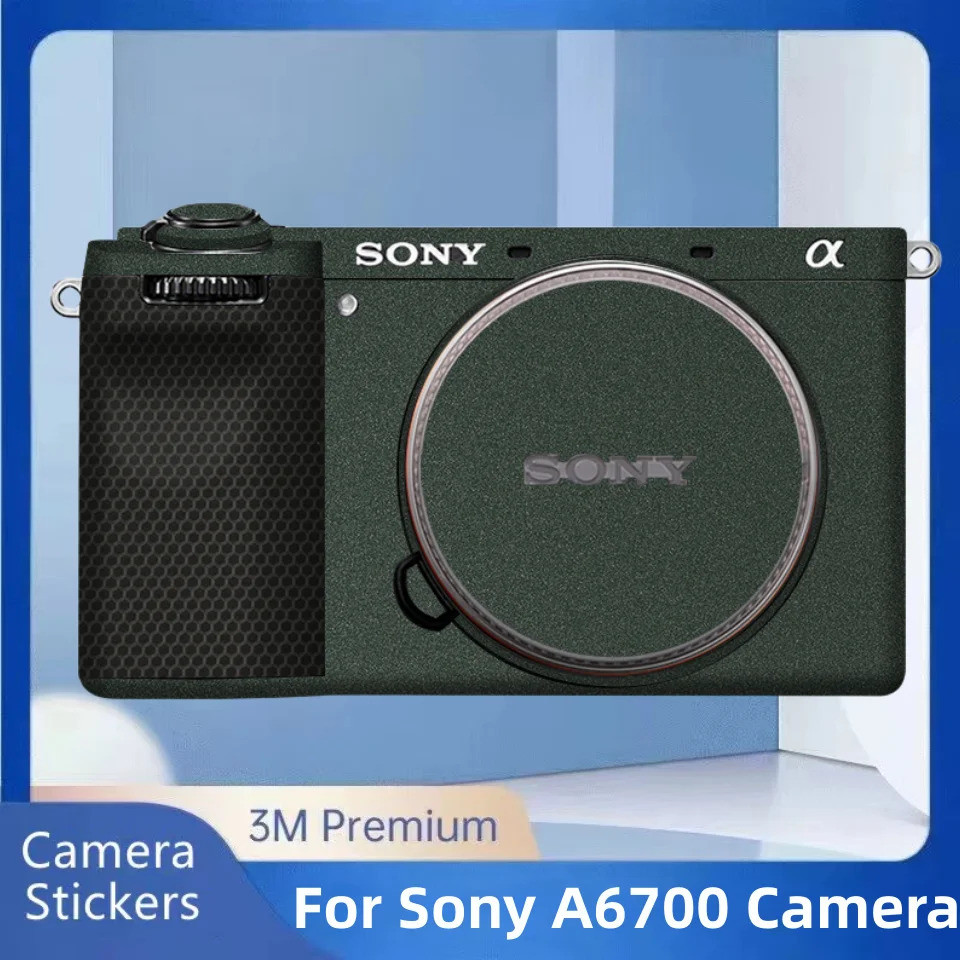 สําหรับ Sony A6700 Alpha 6700 Decal ไวนิล Anti-Scratch ฟิล์มกล้องสติกเกอร์ป้องกัน ILCE-6700 ILCE6700