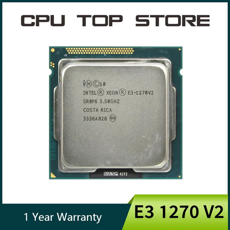 Intel to Strong E3 1270 V2 1270V2 3.5 GHz Quad Core CPU โปรเซสเซอร์ SR0P6 LGA 1155