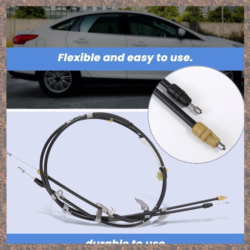 [CVOD] สําหรับโฟกัส 2018-2021 JX61-2A603-CA ที่จอดรถด้านหลังสายเบรคฉุกเฉิน Losso Assembly JX61-2A603