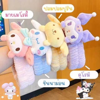 sleepwear factor ที่คาดผม เครื่องประดับผู้หญิง ส่งไวมาก ยางยืดได้เยอะ ไม่ขาดง่าย หลากหลายลาย W111