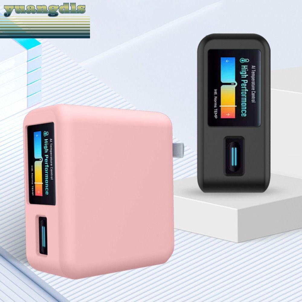 YUANG ซิลิโคน,สีทึบป้องกันฝุ่น,กันกระแทกนุ่มแบบพกพาฝาครอบป้องกันสําหรับ CUKTECH 10 Ultra GaN Charger