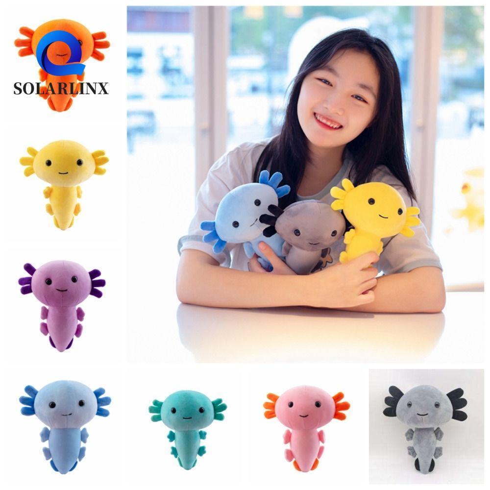 SOLARLINX Axolotl ตุ๊กตาสัตว์ Plushie ตุ๊กตา, Plushie Axolotl ตุ๊กตา 20 ซม.Axolotl ของเล่นตุ๊กตา, Sa