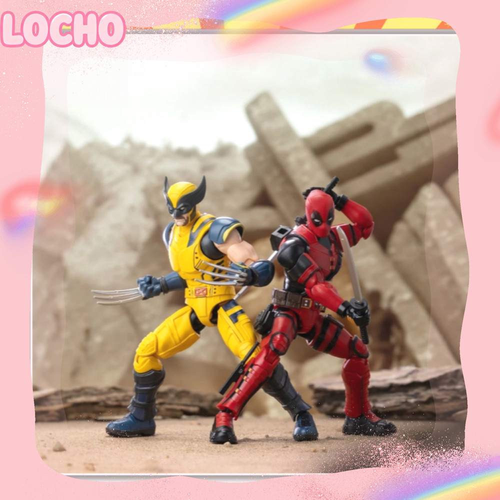 Ready StockDeadpool & Wolverine CHAMPION-CLASS รุ่นชุดประกอบรูปอะนิเมะตัวละครรุ่นอะนิเมะตัวละครของเล่น