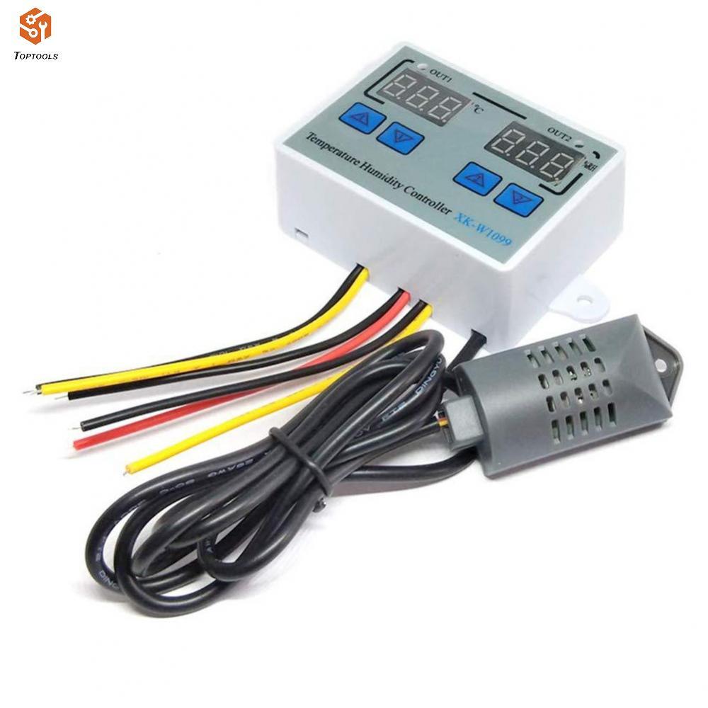 XKW1099 เครื่องควบคุมอุณหภูมิความชื้นพร้อมความจุโหลดสูง 2200W 10A เอาต์พุต
