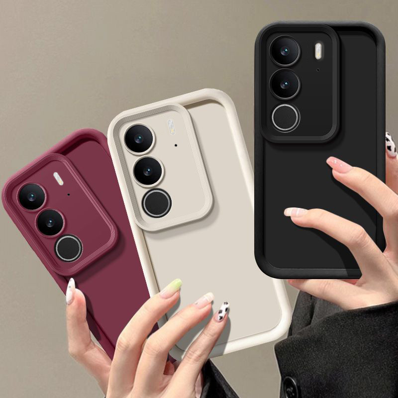 สําหรับRealme C75 กรณีRealme C75x Anti fall ProtectionหรูหราCandy Matteนุ่มเคสโทรศัพท์ปลอกสําหรับRea