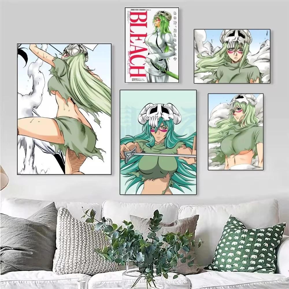 โปสเตอร์โบราณ Nelliel Bleach - ศิลปะ Kraft Club Bar ไม่มีกรอบ สำหรับห้องนอนหรือห้องทำงาน