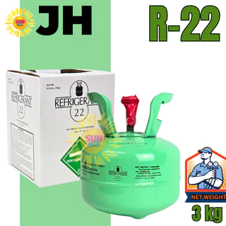 น้ำยาแอร์ R22 ยี่ห้อ ORAFON 3kg ไม่รวมน้ำหนักถัง ออกใบกำกับภาษีได้