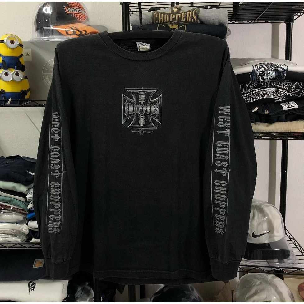 เสื้อยืด Retro West Coast Chopper "Jesse, Who?" แขนยาว ทำจากผ้าฝ้ายคุณภาพ