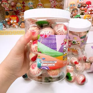 เยลลี่ลูกตา ดาด้า มีไส้ผลไม้ลิ้นจี่ [1 กระปุก 30 ชิ้น]