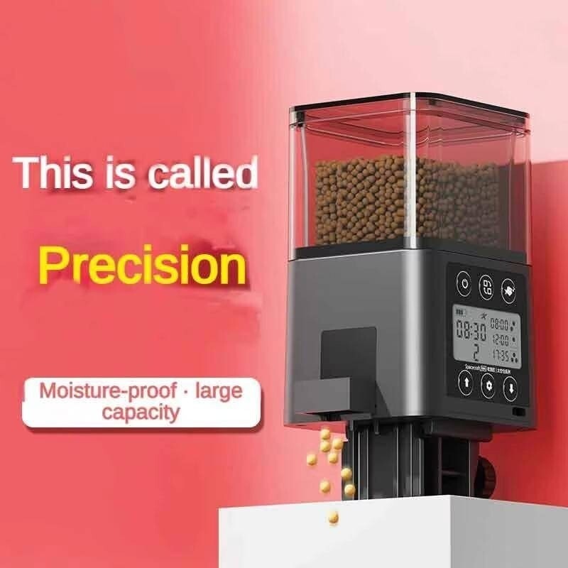 fish tank automatic feeder intelligent timer feeder ornamental fish goldfish bird plastic fish feede