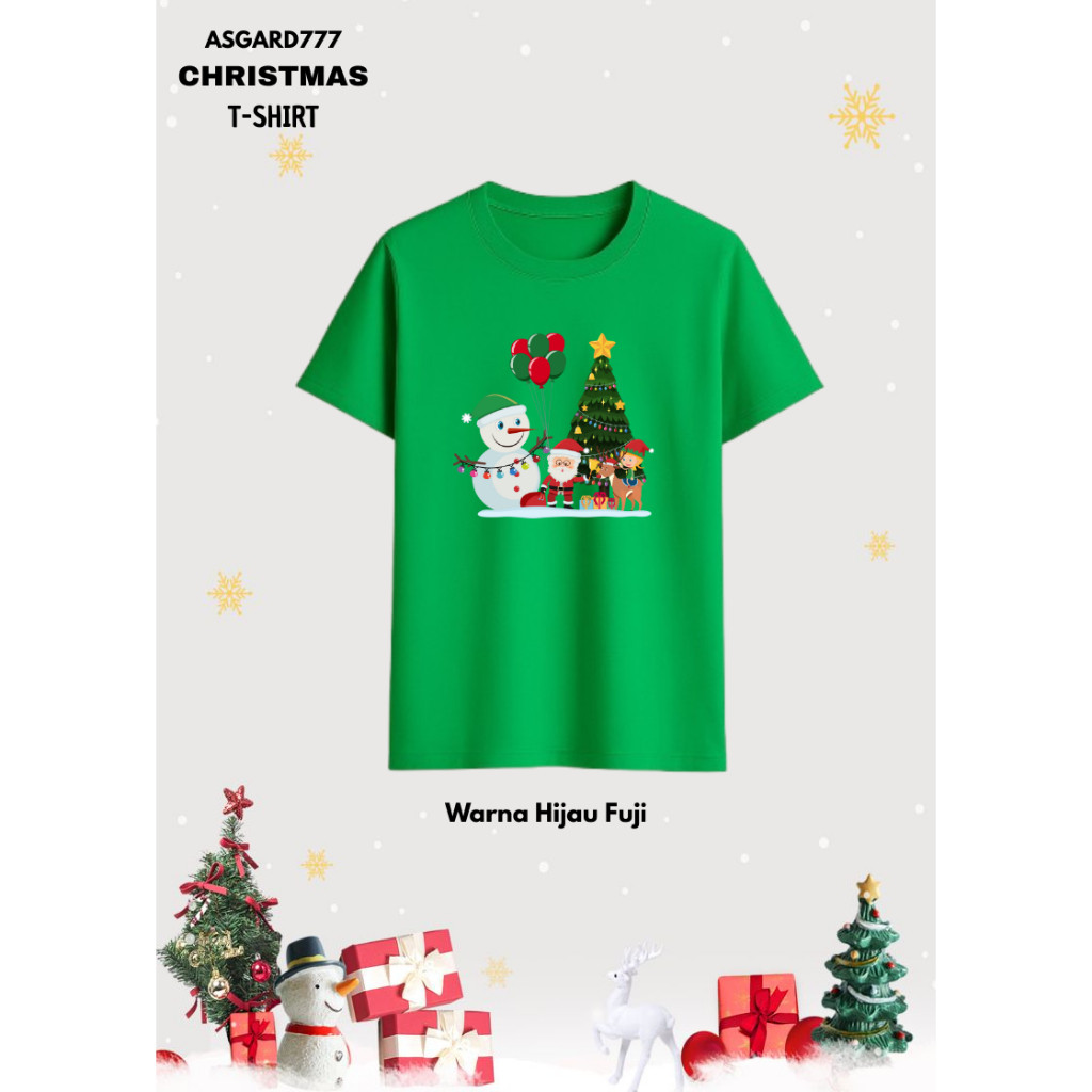 Asgard777 - เสื้อยืด X-MAS SANTA CHRISTMAS 2025 o24$%