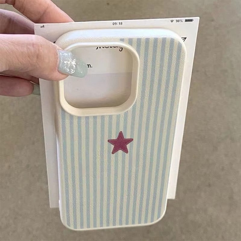 SAMSUNG ปลอกสําหรับSamsung A55 A15 A54 A35 A52 A16 A34 S25 Ultra S24 S23 FE S23 S22 S21 Plusสีฟ้าลายStar Licheyรูปแบบซิลิโคนอ่อนนุ่มกันกระแทก