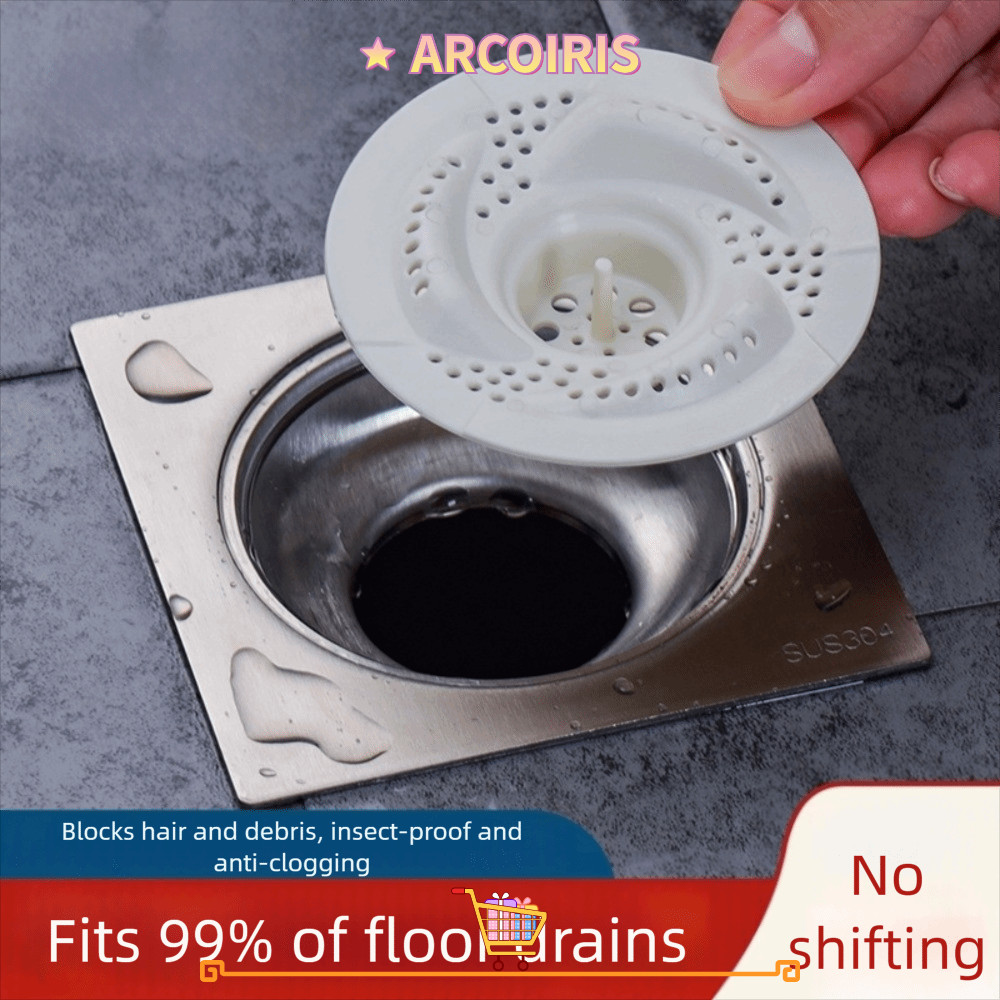 ARCOIRIS ท่อระบายน้ํา, การออกแบบตาข่ายหมุนผมสะสม, ถูกสุขลักษณะ Anti-Clogging Bug Proof Anti-Clogging กรองอ่างล้างจาน