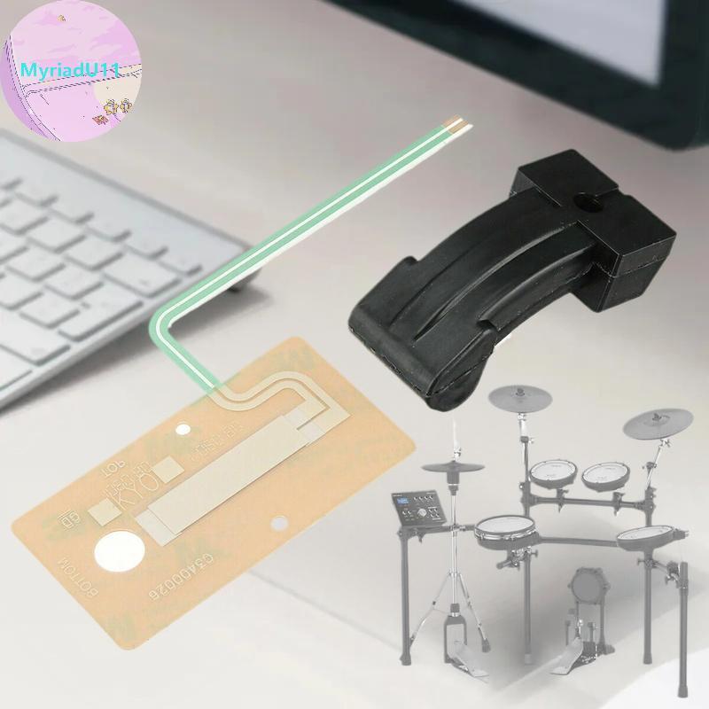 MyriadU 1 ชุดสําหรับ Roland กลอง FD-8 TD-1 TD-9 TD-11 TD-15 TD-17 TD 1 9 11 15 17 Hi หมวกแผ่น Sensor