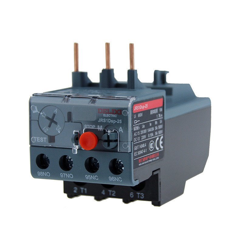 Deli Western Heat Overload Relay JRS1DSP-25/Z 10A 18A 1.6A 25A 2.5A 4A 6A