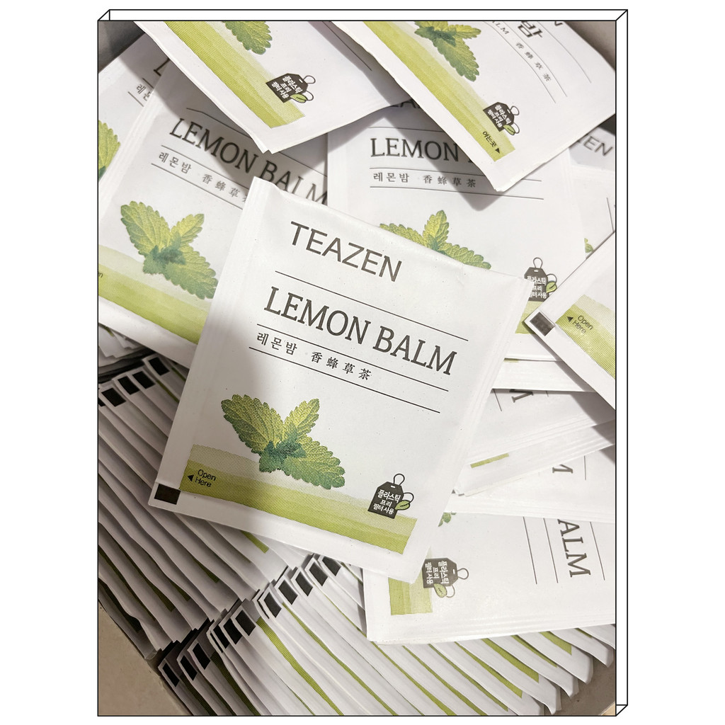 ของแท้ Lemon Balm Korea TEAZEN Lemon Balm Tea Condensate Spiritual Balm Less Body Fat Soaked in Wate