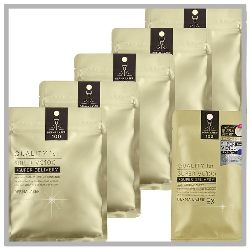 Derma Laser Super VC 100 Mask - 7 Sheets