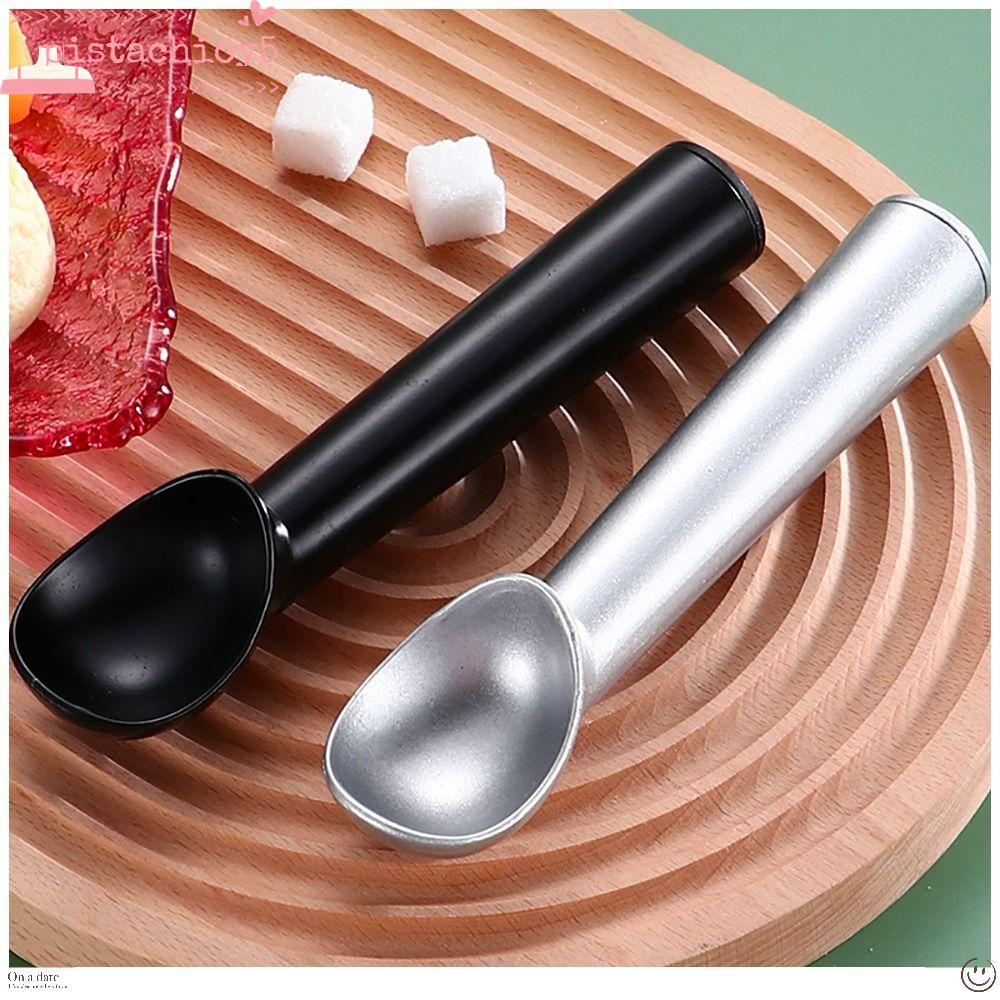 PISTACHIO 1 ชิ้น Ice-Cream Spade, สีดําเงิน Non-Stick Ice Cream Scoop, Professional เครื่องล้างจานปล