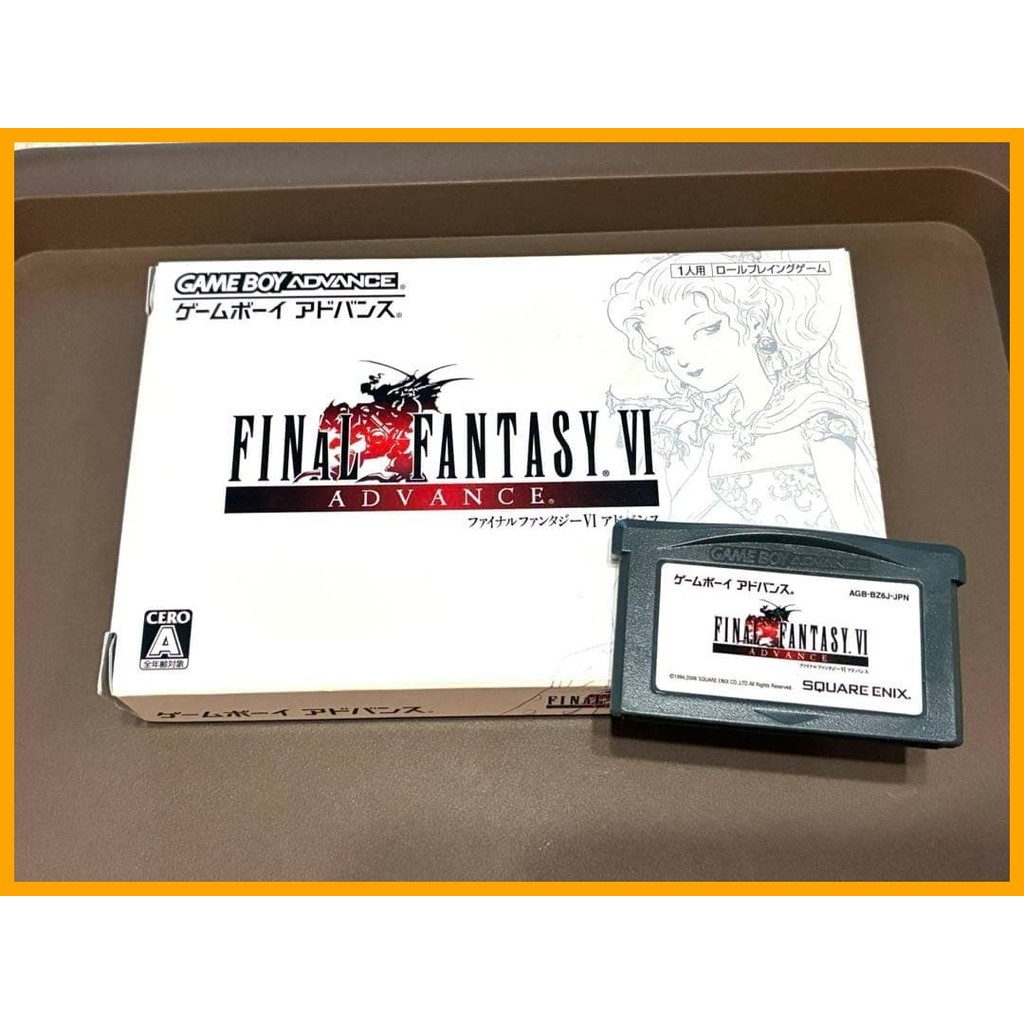 FF6 Final Fantasy 6 GBA Game Boy Advance A832