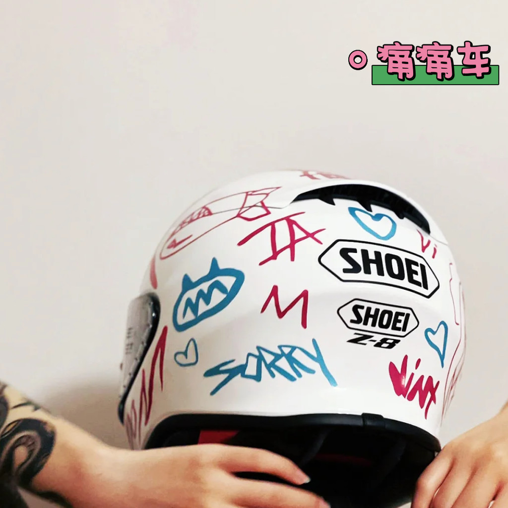 สติ๊กเกอร์ติดรถ Dark Night Hero สติ๊กเกอร์ติดรถยนต์สร้างสรรค์เฉพาะ JIX JIX Little Blast Joan Graffit