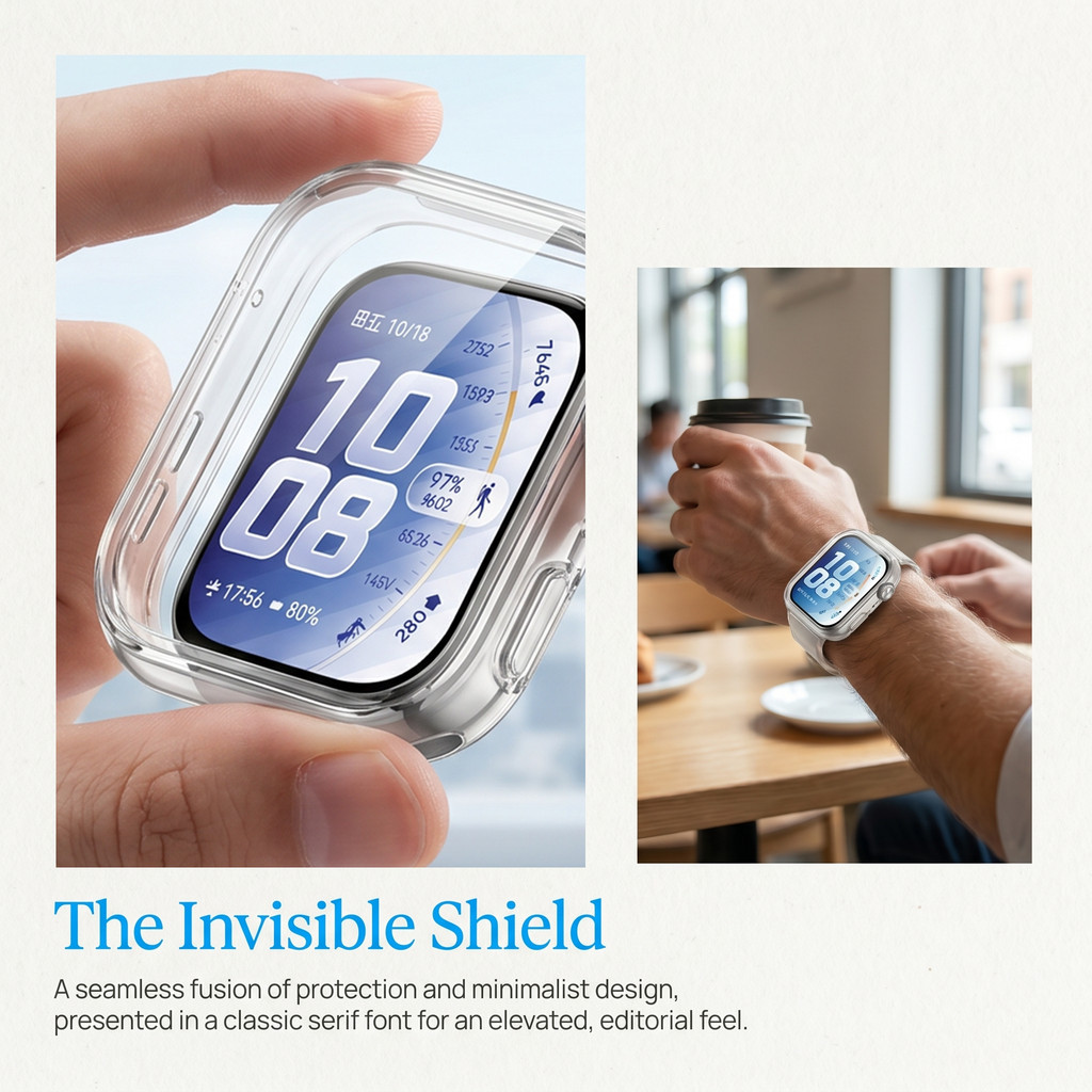 กรณีนุ่ม TPU for Huawei Watch Fit 5 4 3 / Huawei Watch รูปที่ 6