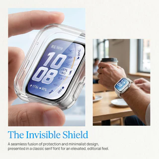 กรณีนุ่ม TPU for Huawei Watch Fit 5 4 3 / Huawei Watch Fit 5 4 Pro ครอบคลุมเต็มจอป้องกันกรอบกันชนอุปกรณ์เสริม