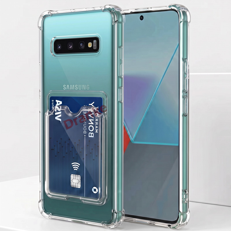 สําหรับ Samsung Galaxy S10 Plus S10+ 6.4 นิ้ว SM-G975F G975U G975W G975N G975X ยืดหยุ่นกึ่งโปร่งใสซิ
