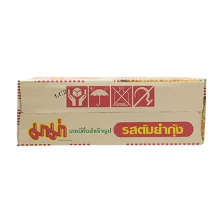 มาม่าบะหมี่กึ่งสำเร็จรูปรสต้มยํากุ้ง 55ก แพค 30 Mama Instant Noodles Shrimp Tom Yum 55g Pack 30 [8850987101298 ]