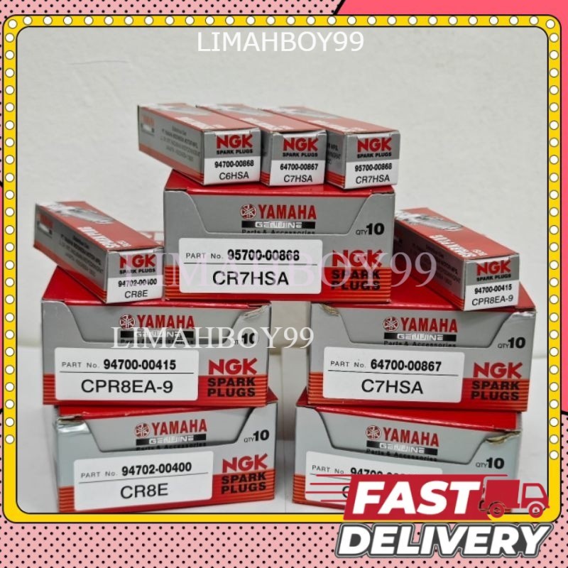 YAMAHA SPARK PLUG C6HSA C7SHA CR8E CPR8EA-9