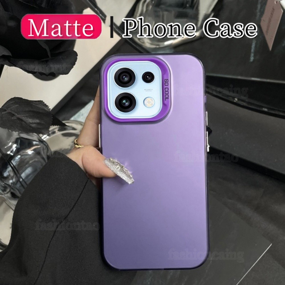 ปลอกสําหรับOppo Reno16 F Pro Reno 16 1 6 16F 16Pro + 16ProPlus Reno16 Pro Reno16 F OppoReno16 4G 5G 2026 Frosted Minimalistเคสโทรศัพท์กันกระแทกฮาร์ดปกหลัง