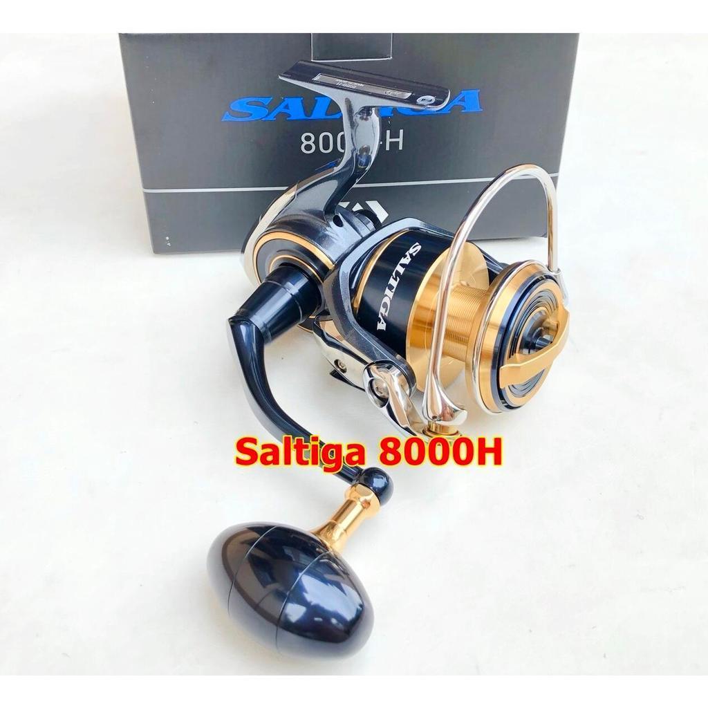【COD】รอกสปินนิ่ง Daiwa Saltiga 8000H / 14000P (ใหม่แท้100%) รอกตกปลา รอกสปิน ตกบึก รอกตกทะเล รอกจิ๊ก