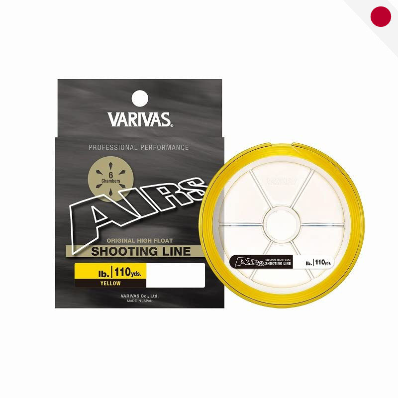 VARIVAS Air's Shooting Line - 110 Yards (Approx. 100m), Multiple Strengths (24lb, 30lb, 36lb, 47lb)